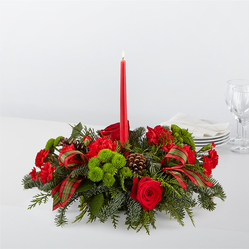 By the Candlelight Centerpiece – The Country Florist, Armour SD