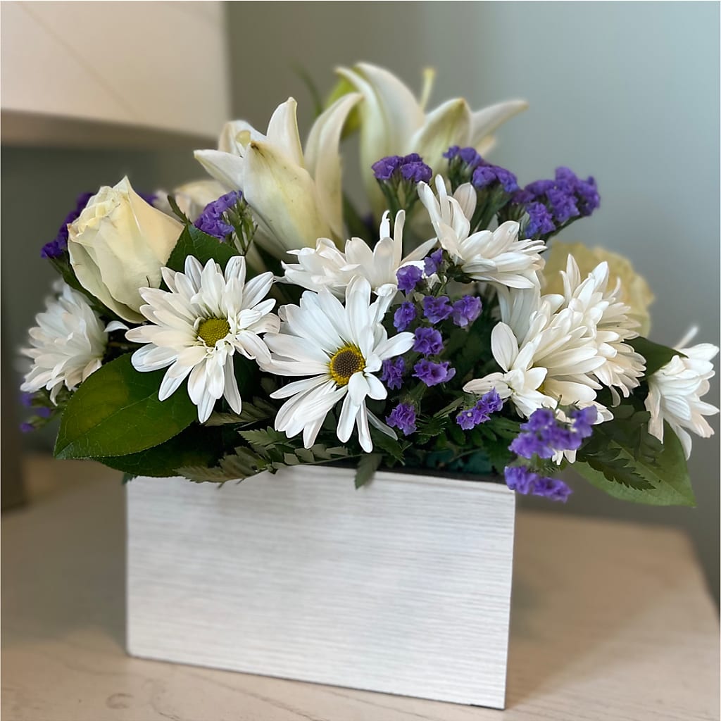 Beyond Blue Box Bouquet – The Country Florist, Armour SD