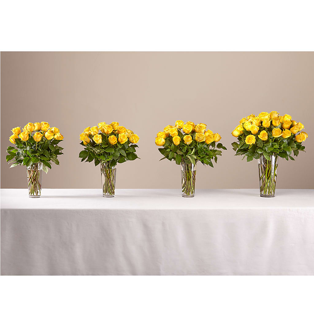 Long Stem Yellow Rose Bouquet – The Country Florist, Armour SD