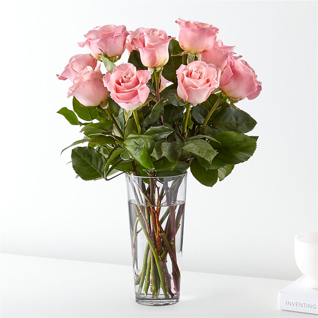 Long Stem Pink Rose Bouquet – The Country Florist, Armour SD