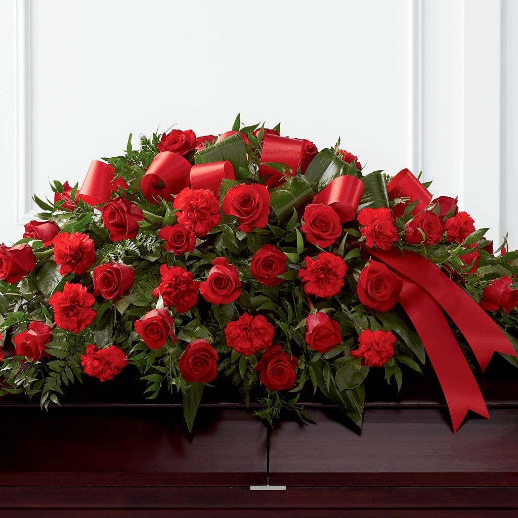 Tribute of Life Casket Spray – The Country Florist, Armour SD