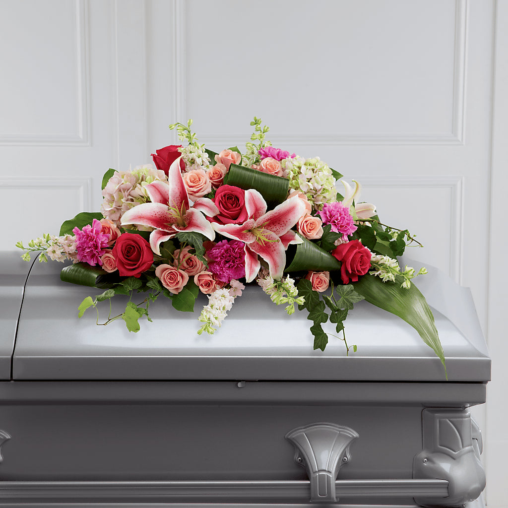 Splendid Grace Casket Spray – The Country Florist, Armour SD