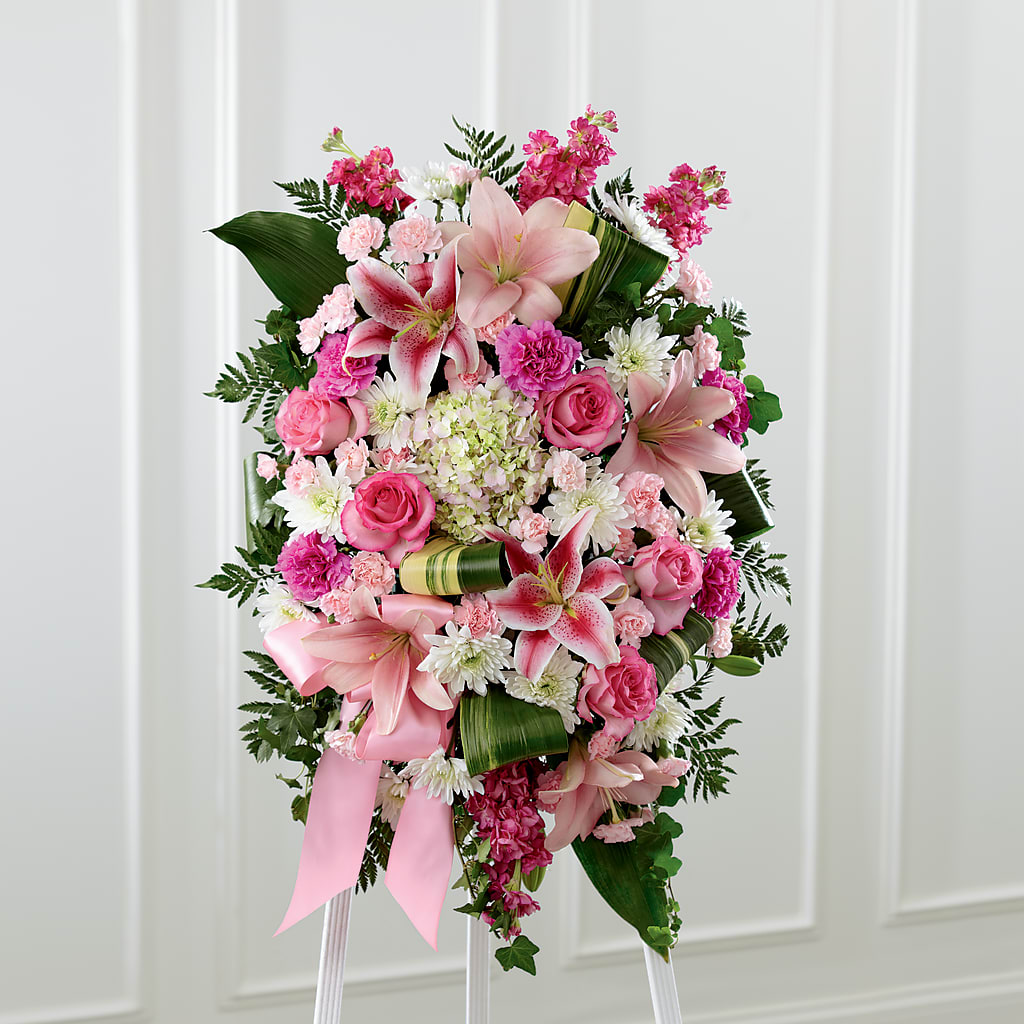Comforting Standing Spray – The Country Florist, Armour SD