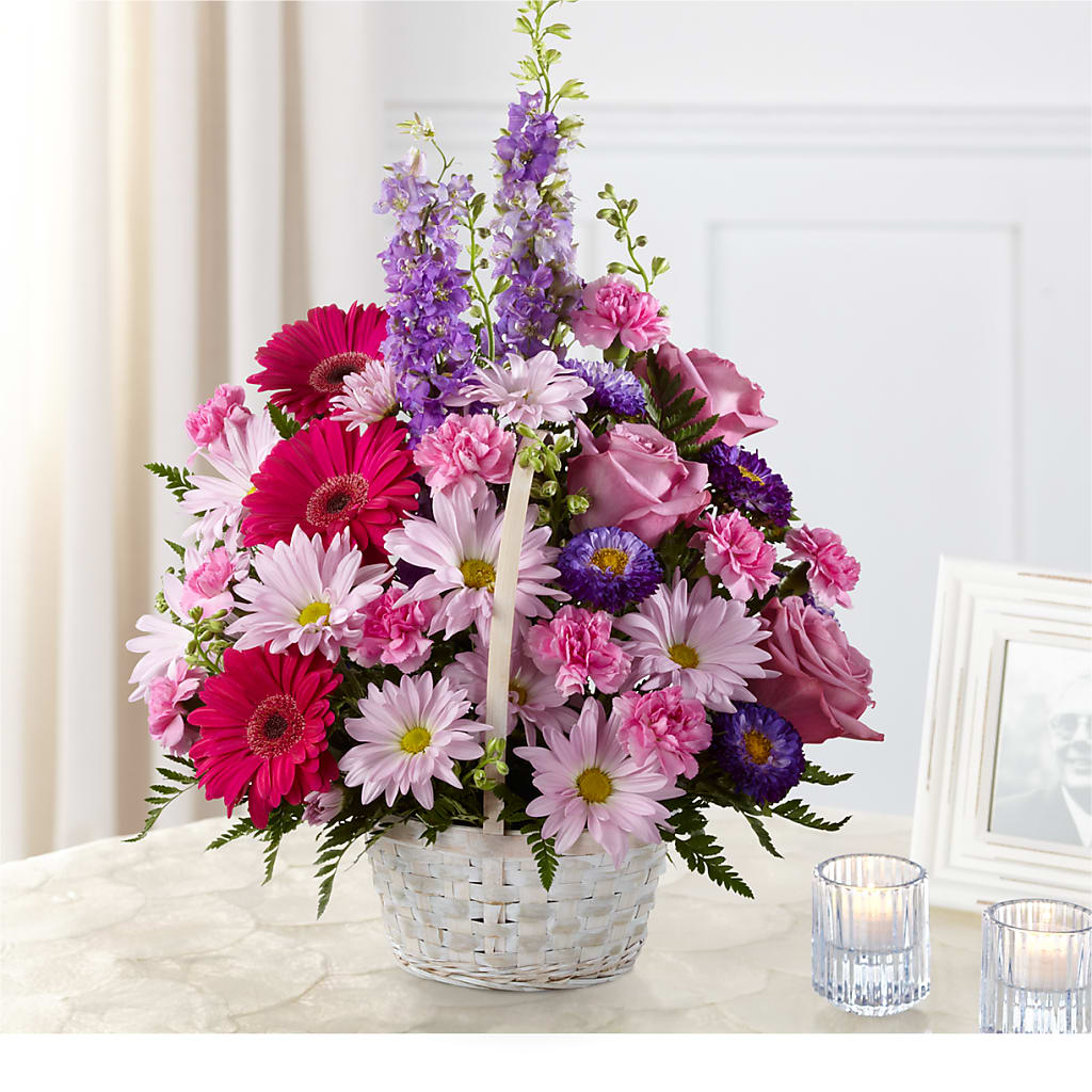 Pastel Peace Basket – The Country Florist, Armour SD