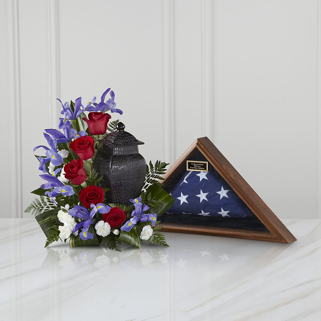 Patriotic Tribute Arrangement – The Country Florist, Armour SD