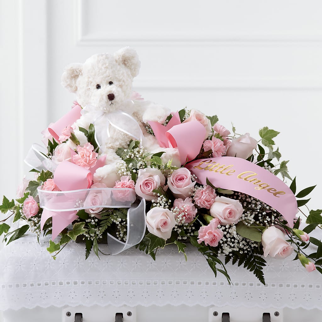 Touch of Sympathy Casket Spray – The Country Florist, Armour SD
