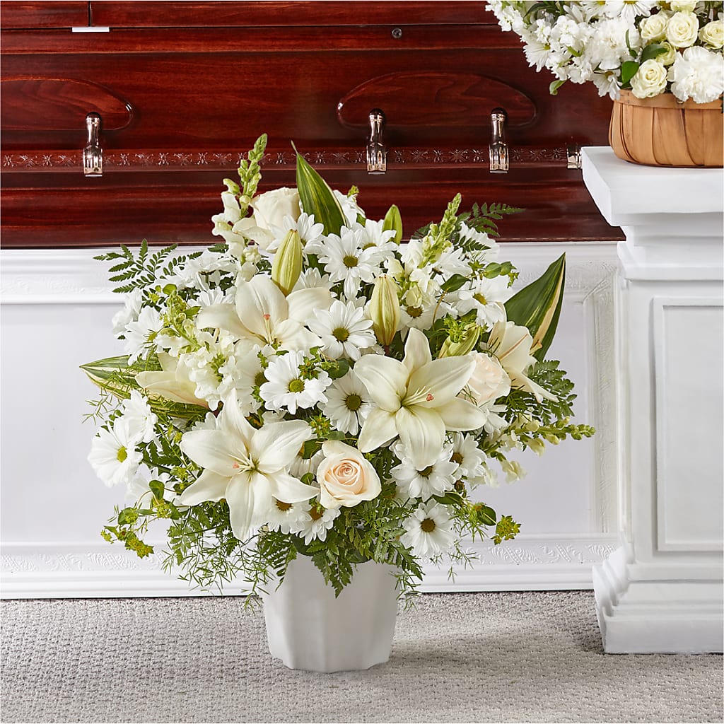 Thoughts of Tranquility Floor Basket – The Country Florist, Armour SD