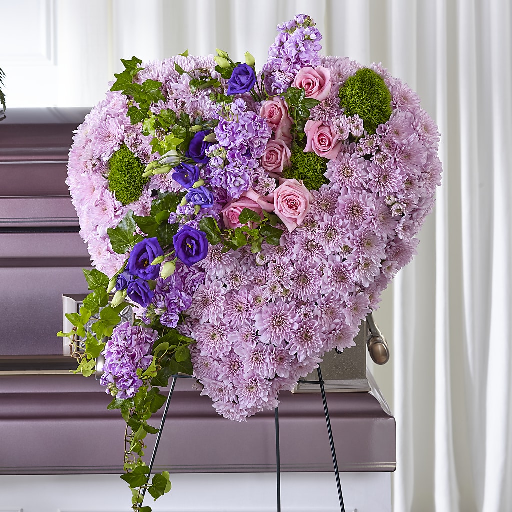 Treasured Love Standing Heart – The Country Florist, Armour SD