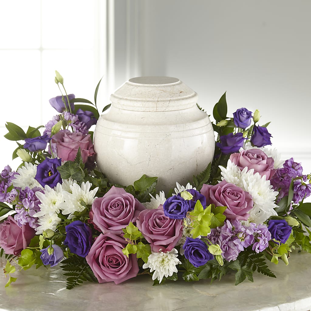 Blooming Sympathy Cremation Adornment – The Country Florist, Armour SD