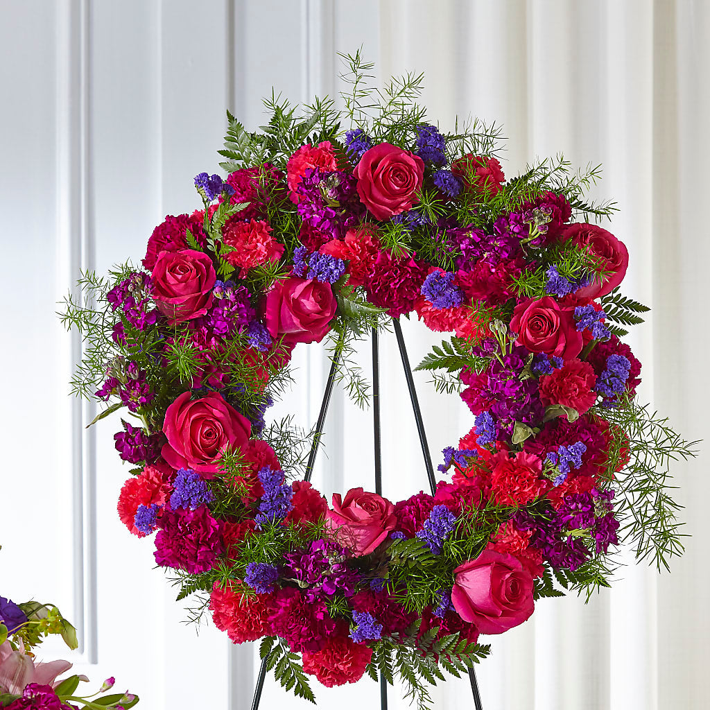 Calming Colors Wreath – The Country Florist, Armour SD