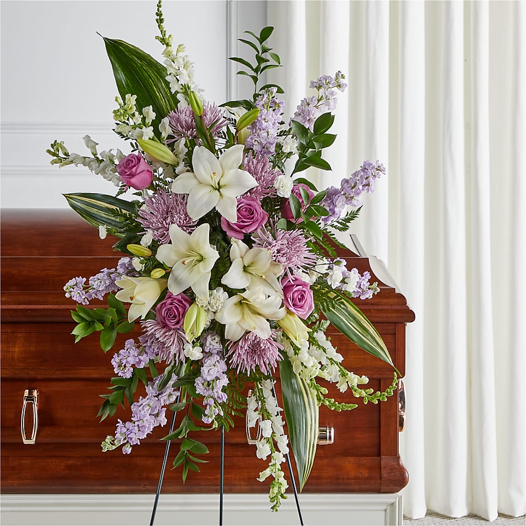 Grateful Hearts Standing Spray – The Country Florist, Armour SD