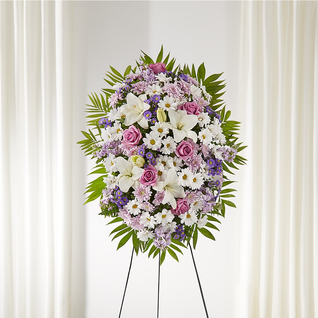 Surrounded by Love Standing Spray – The Country Florist, Armour SD