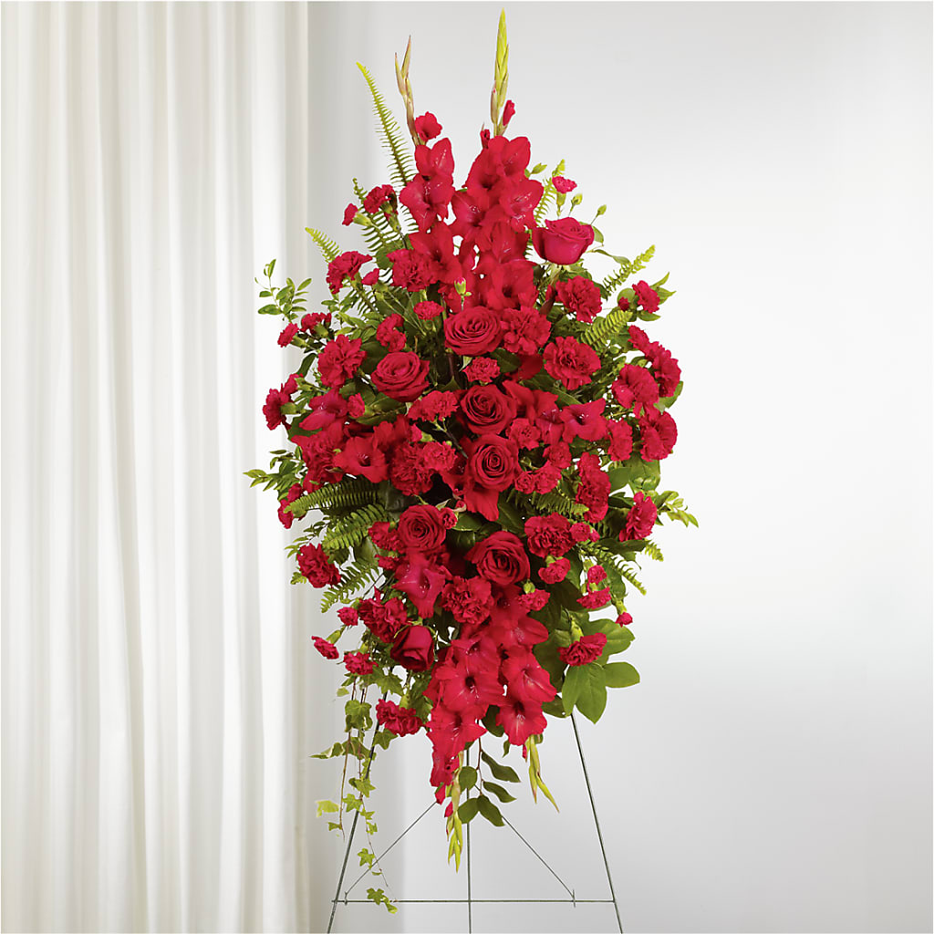 From the Heart Standing Spray – The Country Florist, Armour SD