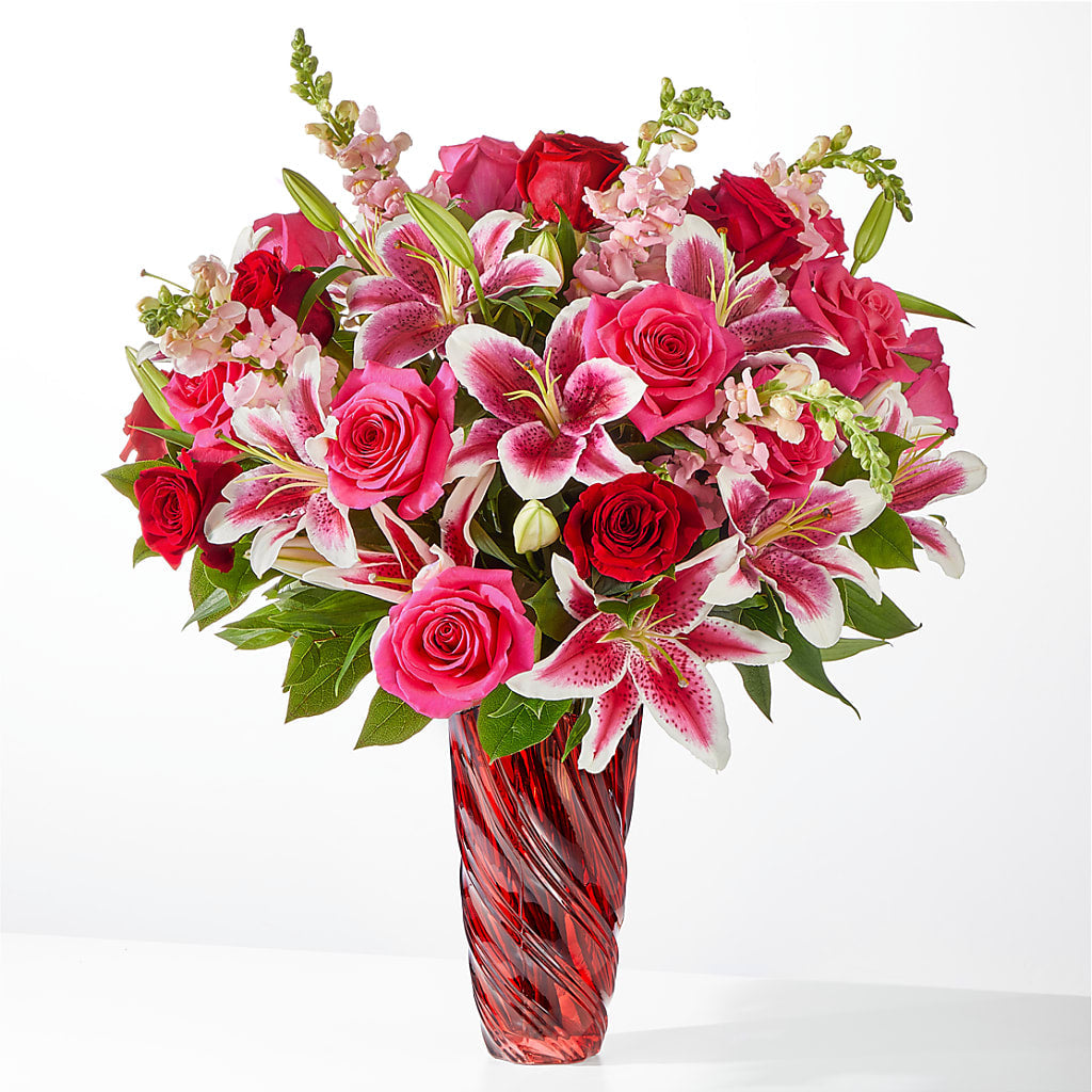 Always You Bouquet with Luxe Swirl Vase – The Country Florist, Armour SD