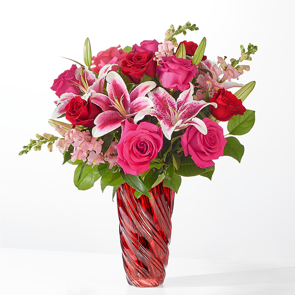 Always You Bouquet with Luxe Swirl Vase – The Country Florist, Armour SD