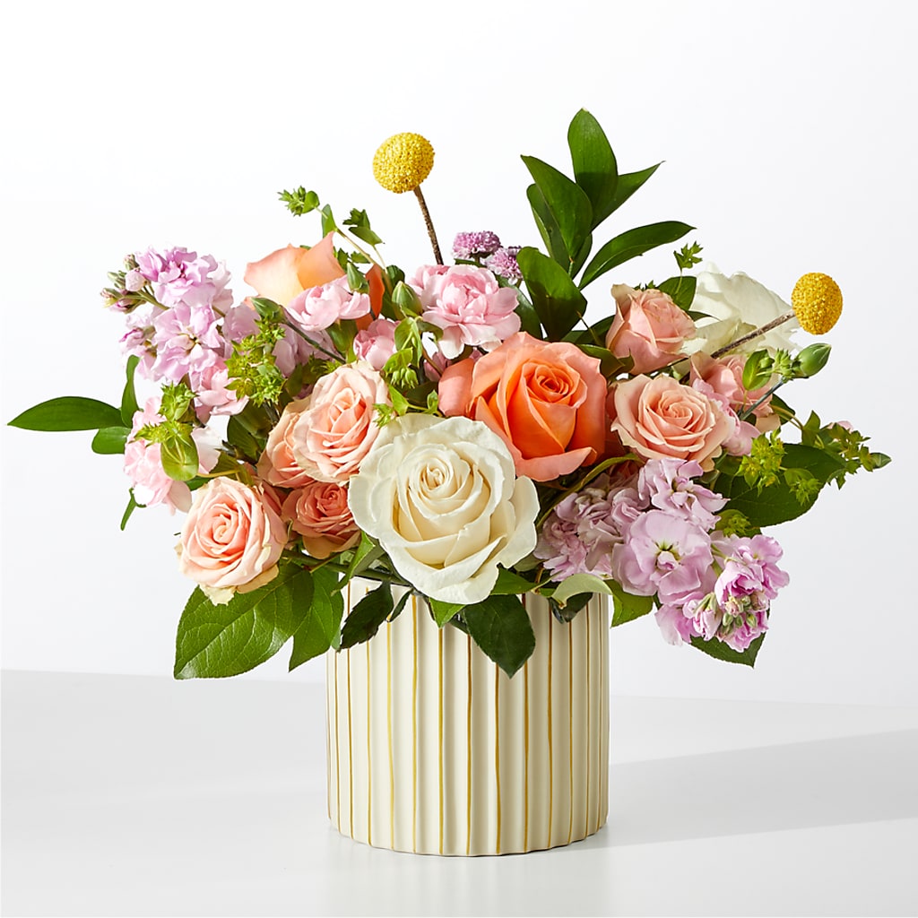 French Market Bouquet with Ivory Vase – The Country Florist, Armour SD