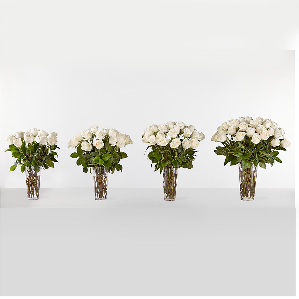 Long Stem White Rose Bouquet –  The Country Florist, Armour SD