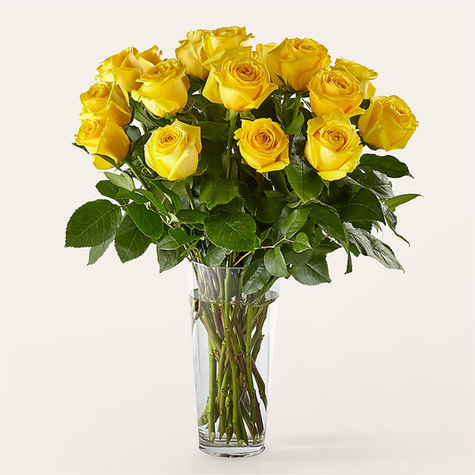 Long Stem Yellow Rose Bouquet –  The Country Florist, Armour SD