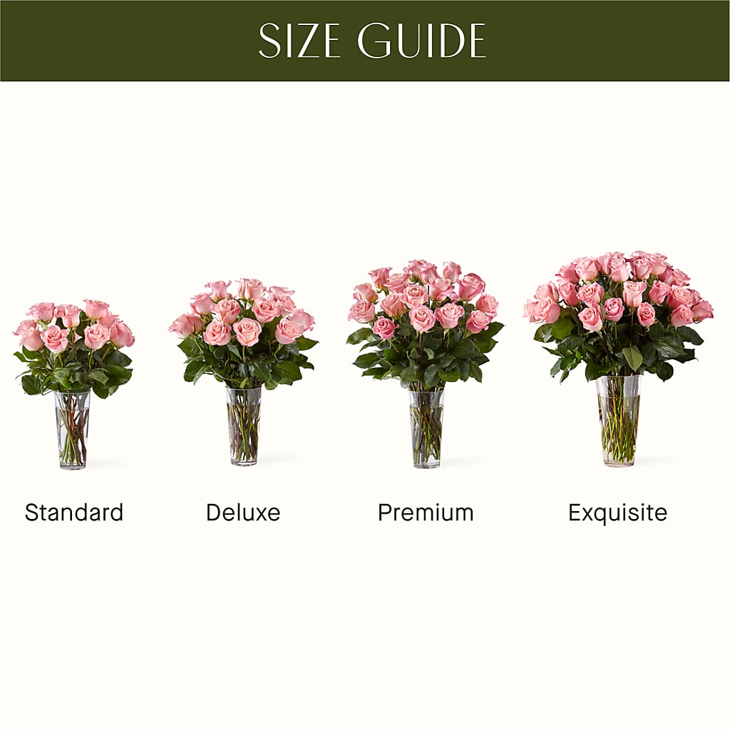 Long Stem Pink Rose Bouquet –  The Country Florist, Armour SD