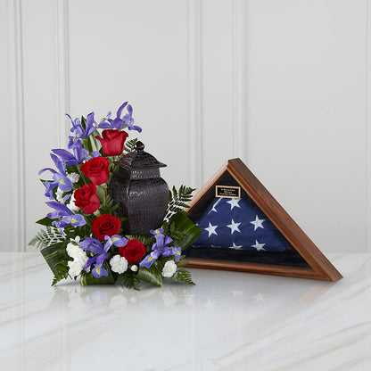 Patriotic Tribute Arrangement –  The Country Florist, Armour SD