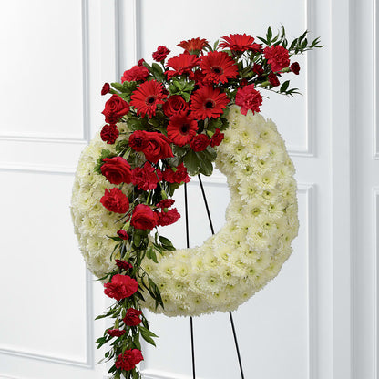Graceful Tribute Wreath –  The Country Florist, Armour SD