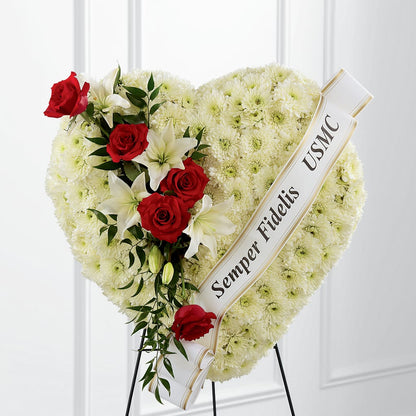 Heartfelt Hero Standing Heart –  The Country Florist, Armour SD