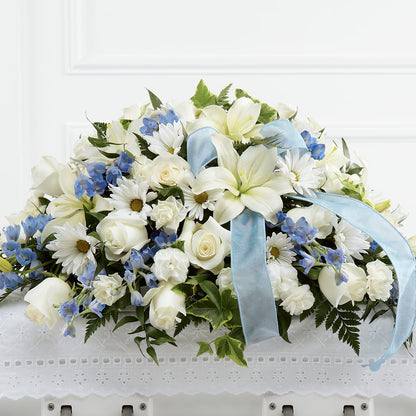 Tender Treasure Casket Spray –  The Country Florist, Armour SD