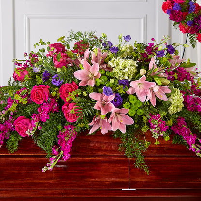Radiant Tribute Casket Spray –  The Country Florist, Armour SD