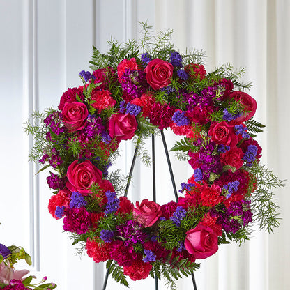 Calming Colors Wreath –  The Country Florist, Armour SD