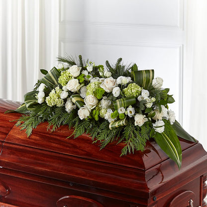 Hopeful Gesture Casket Spray –  The Country Florist, Armour SD