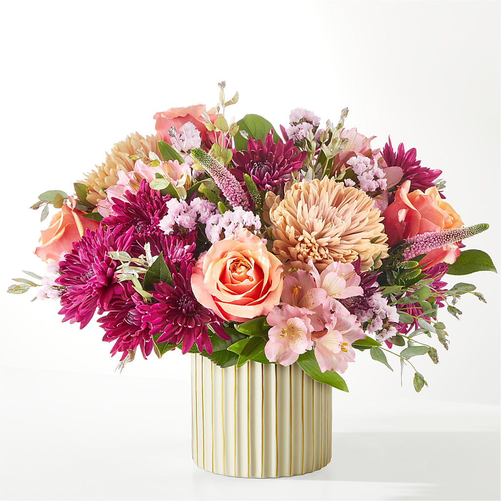 Berry Cobbler Bouquet with Ivory Vase –  The Country Florist, Armour SD