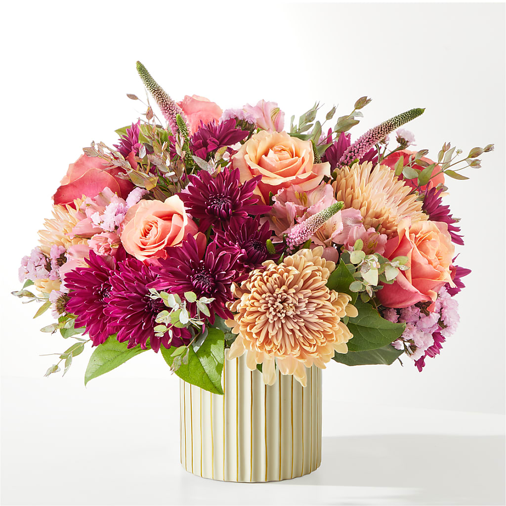Berry Cobbler Bouquet with Ivory Vase –  The Country Florist, Armour SD